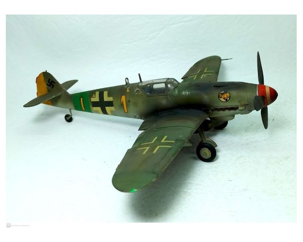 MESSERSCHMITT BF-109 G10 - 1 AMARILLO - JG27 - 1/48