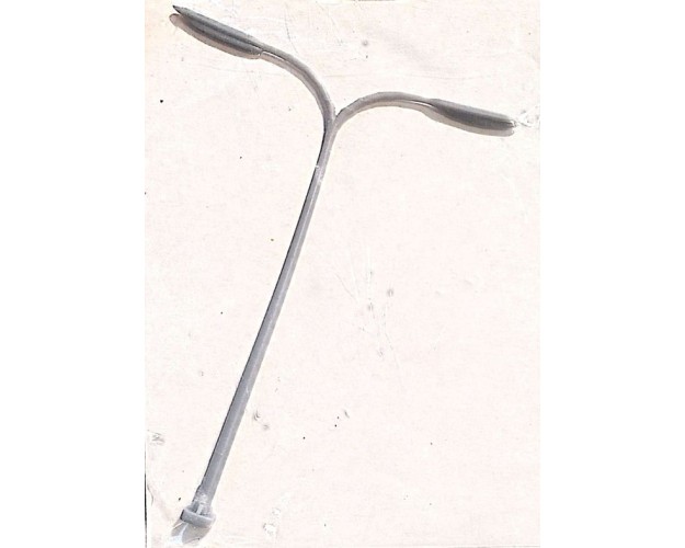 Luminaria moderna doble