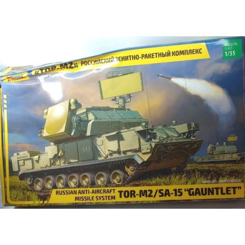 RUSSIAN ANTI-AIRCRAFT MISSILE SYSTEM TOR-M2/SA-15 "GAUNTLET" - OFERTA POR CAJA DAÑADA