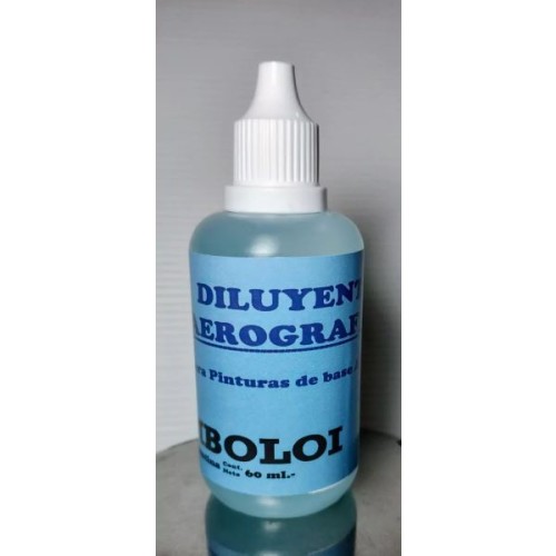 DILUYENTE PARA PINTURAS ACRÍLICAS 60ml KOMBOLOI