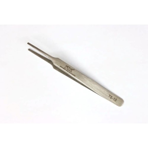 PINZA DE PUNTA PLANA Y REDONDEADA DE 115mm TS-13