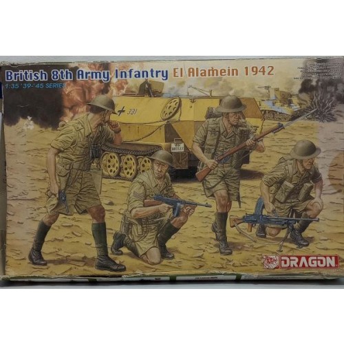 BRITISH 8th ARMY INFANTRY - EL ALAMEIN 1942