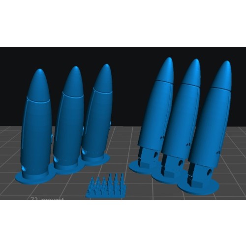 Set de Bombas Napalm Usadas en Malvinas (3)