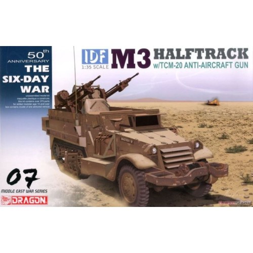 IDF M3 HALFTRACK w/TCM-20 ANTI-AIRCRAFT GUN