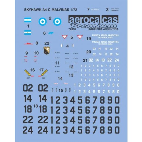 SKYHAWK A4-C MALVINAS (72010)