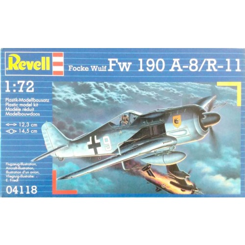 FOCKE WULF FW 190 A-8/R-11 + SET DE ARMAMENTO Y PITOT MASTER DE METAL
