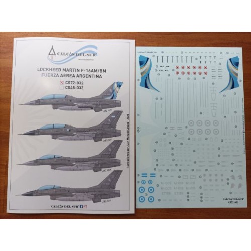 LOCKHEED MARTIN F-16AM/BM FUERZA AÉREA ARGENTINA - 1/72