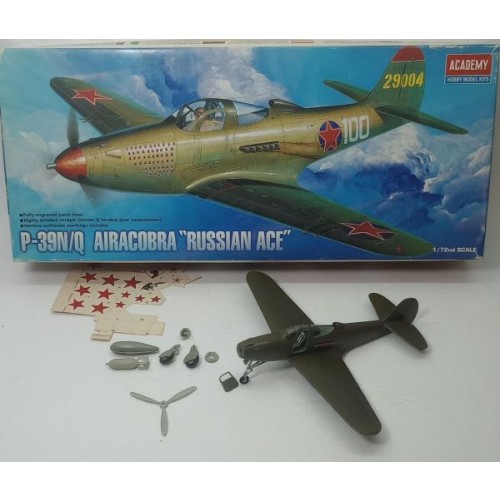 P-39N/Q AIRACOBRA "RUSSIAN ACE" - 1/72 - SEMITERMINADO