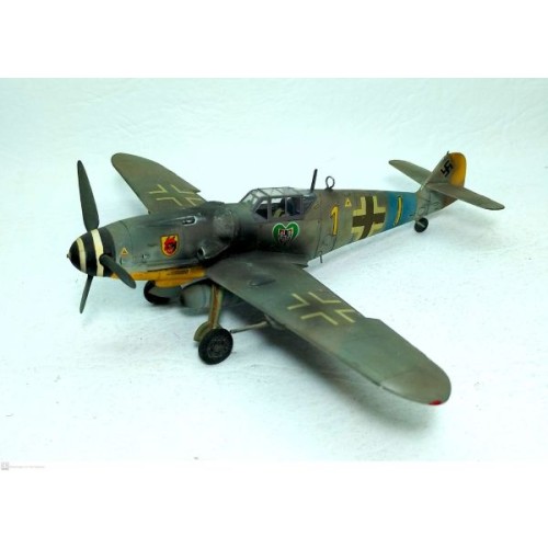 MESSERCHMITT BF-109 G-6 JG54 - 1 AMARILLO 1/48