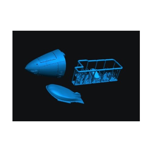 Nariz Antenas y Radomos (P/Trumpeter) - Douglas A4-B