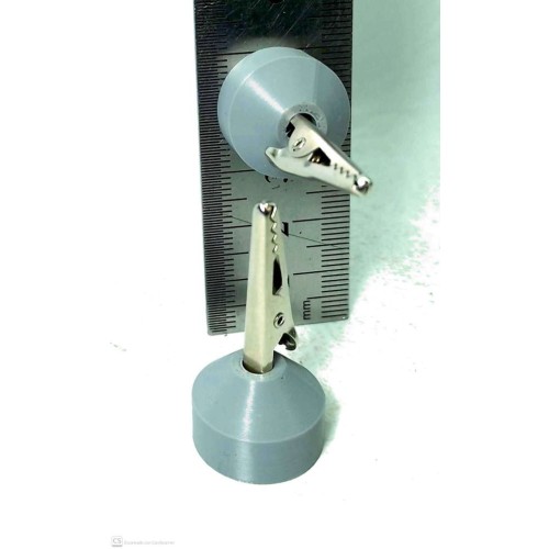 Soporte pinza cocodrilo con imán