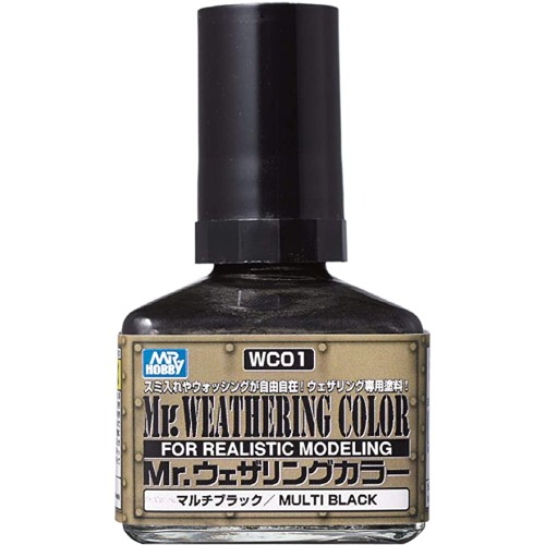 MR.WEATHERING COLOR - MULTI BLACK