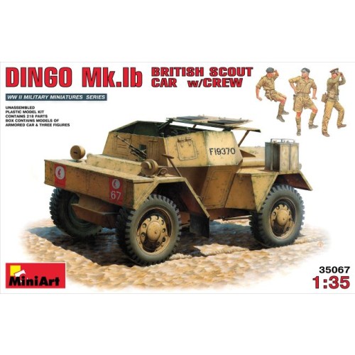 DINGO Mk.IIb BRITISH SCOUT CAR w/CREW