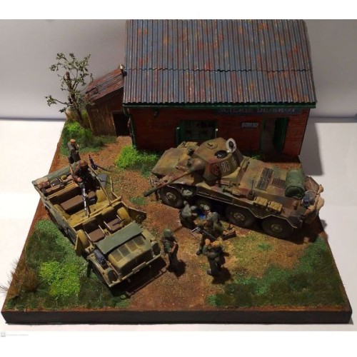 DIORAMA: LA WEHRMACHT EN FRANCIA - 1944