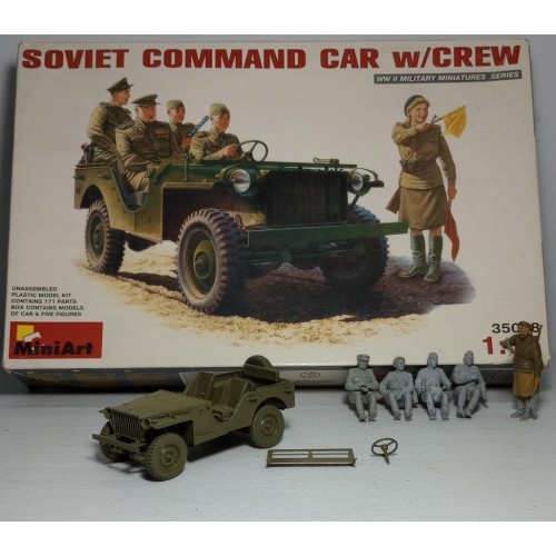 SOVIET COMMAND CAR W/CREW