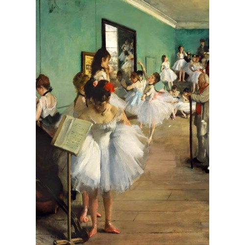 THE DANCE CLASS, 1874