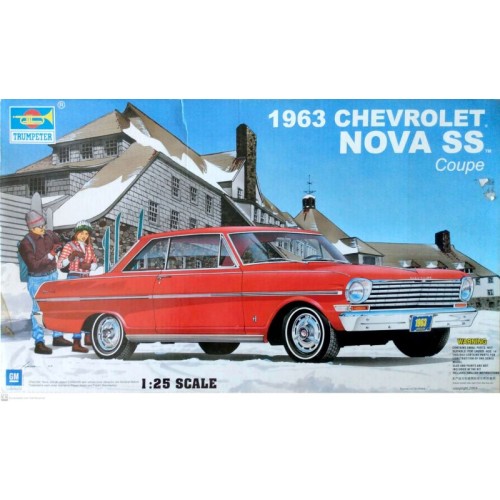 1963 CHEVROLET NOVA SS COUPE 1/25