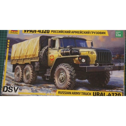 RUSSIAN ARMY TRUCK URAL-4320