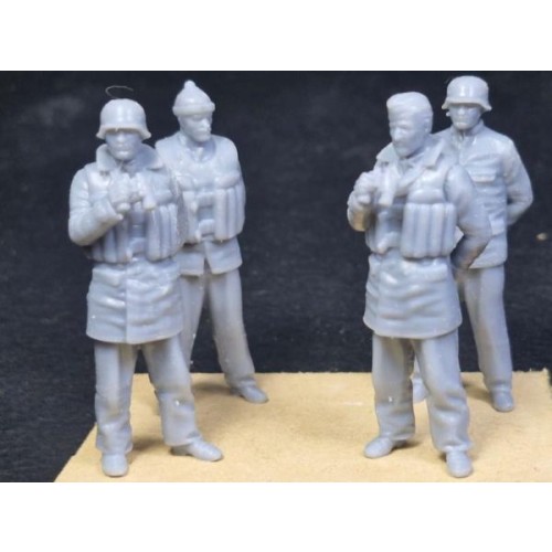 Tripulación U-Boot (4 figuras)