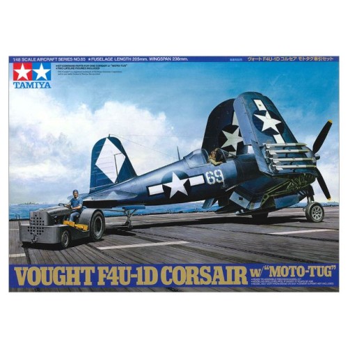 1/48 F4U-1D Corsair w/ 'Moto-Tug' (TRACTOR) - OFERTA