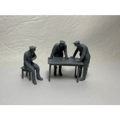 Mesa alemana WWII - 3 figuras