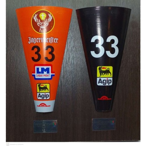 Display con trompas de Eurobrun de Larrauri 1989