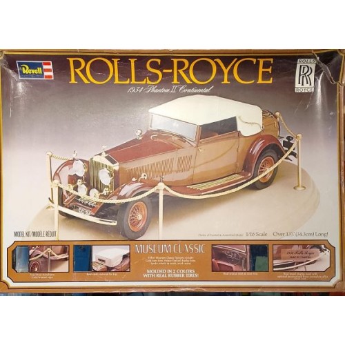 ROLLS-ROYCE 1934 PHANTOM II CONTINENTAL - 1/16 (con novedades)