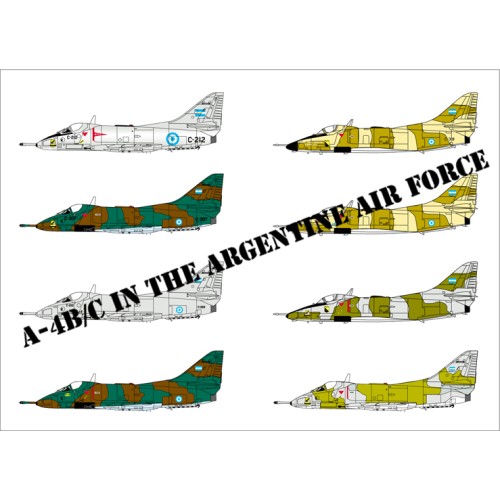 A-4 B/C En la Fuerza Aerea Argentina