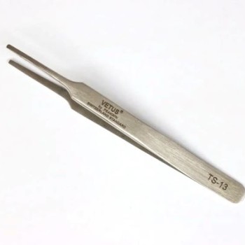 PINZA DE PUNTA PLANA Y REDONDEADA DE 115mm TS-13