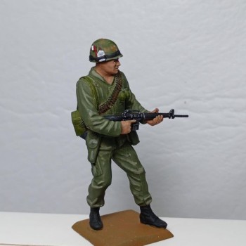 Soldado americano en Vietnam