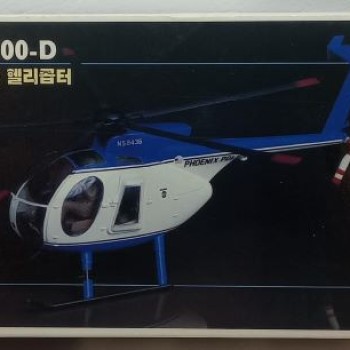 HUGHES 500-D POLICE + MOTO