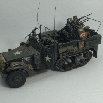 US M16 HALF TRACK MULTIPLE GUN MOTOR CARRIAGE