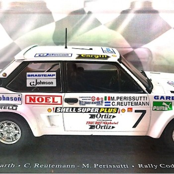 FIAT 131 ABARTH - C.REUTEMANN - M.PERISSUTTI - RALLY CODASUR 1980