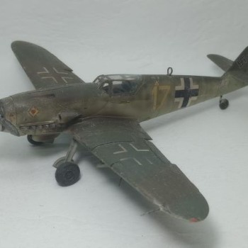 MESSERCHMITT BF-109 K / 17 BLANCO - 1/48