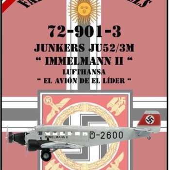JUNKERS JU52/3M B"IMMELMANN II" LUFTHANSA "EL AVIÓN DE EL LÍDER"