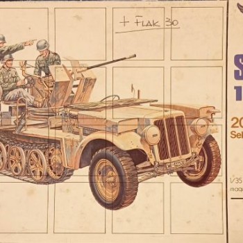 Sd.Kfz.10/4 - 20mm A.A.Self-Propelled Gun