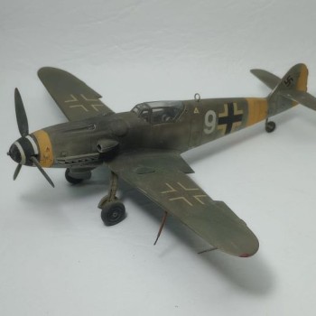 MESSERSCHMITT BF-109 G-10 - 9 BLANCO - 1/48
