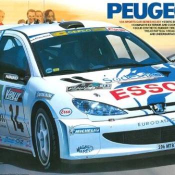 PEUGEOT 206 wrc 1/24