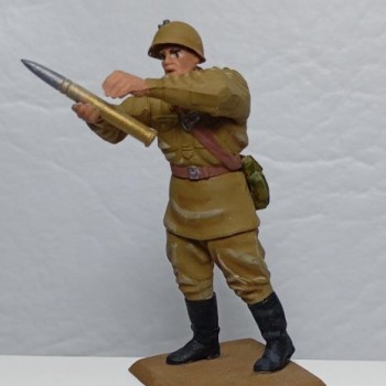 Artillero soviético IIGM