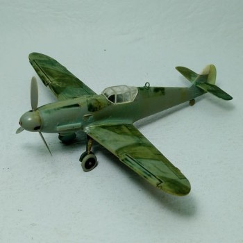 MESSERSCHMITT BF-109G 1/72 sin pintar