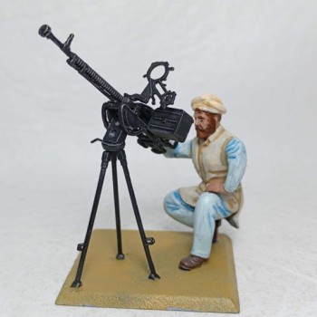 Combatiente Afgano con DHSK