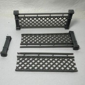 Reja de plaza (3 tramos)