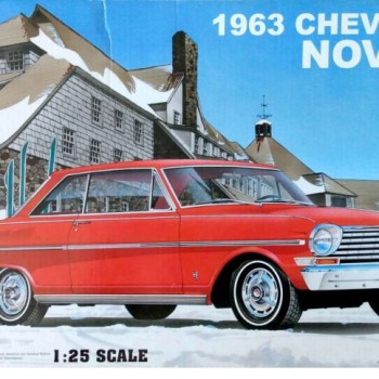 1963 CHEVROLET NOVA SS COUPE 1/25
