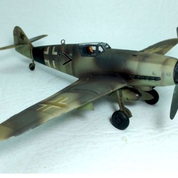 MESSERCHMITT BF-109 K / 1 NEGRO - 1/48
