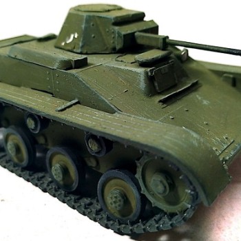 TANQUE LIGERO SOVIÉTICO T-60