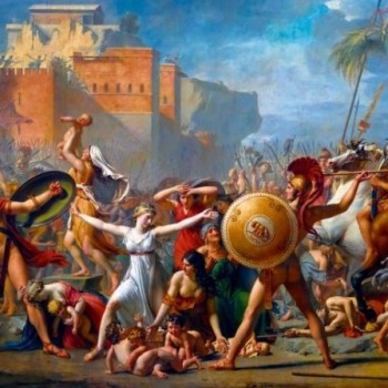 THE INTERVENTION OF THE SABINE WOMEN, 1799