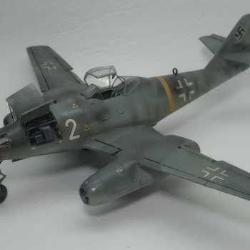 MESSERSCHMITT ME-262 A1- 2 BLANCO ROJO - ERICH HOHAGEN - 1/48