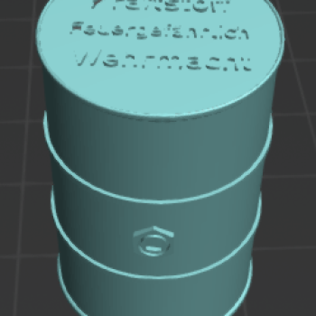 Tambor 200 litros "Wehrmacht" (x1)