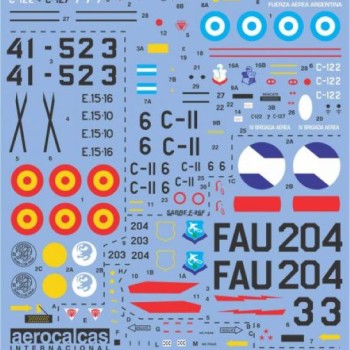 Sabre F-86 F40 *** Loockheed T-33 Espana y Uruguay (72038)