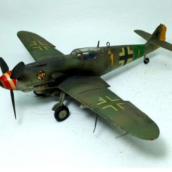 MESSERSCHMITT BF-109 G10 - 1 AMARILLO - JG27 - 1/48